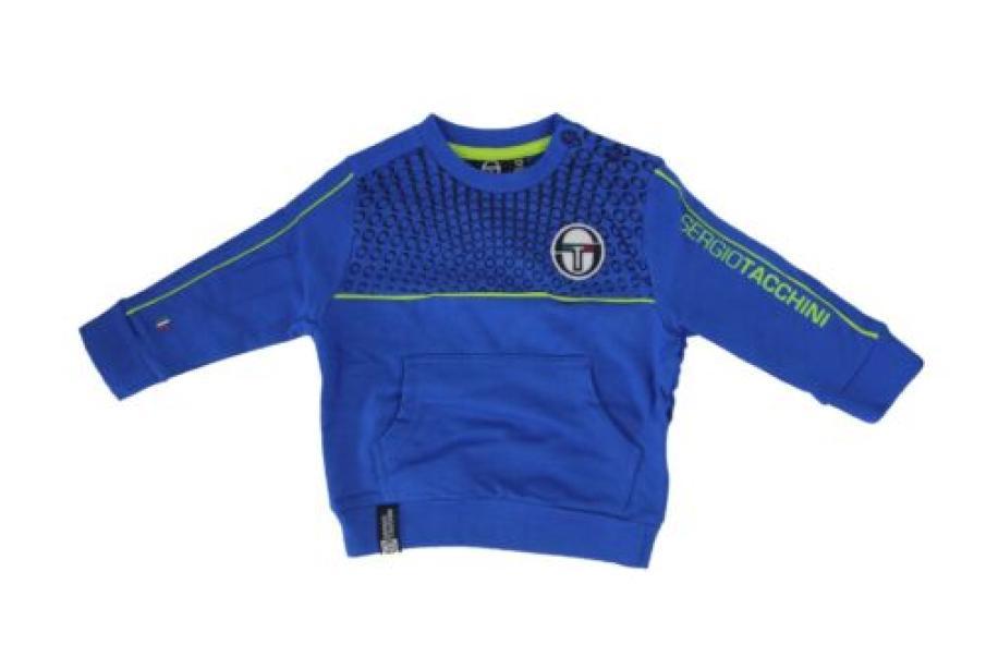 Tuta Sergio Tacchini da bambino in cotone blu