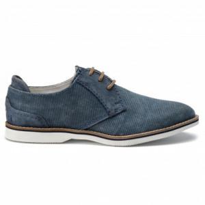 Scarpe  311-67102 derby blu stringate