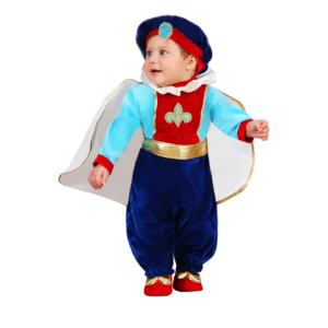 Costume carnevale neonato piccolo principe