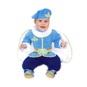 Costume carnevale neonato principe azzurro