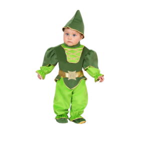 Costume carnevale neonato peter pan