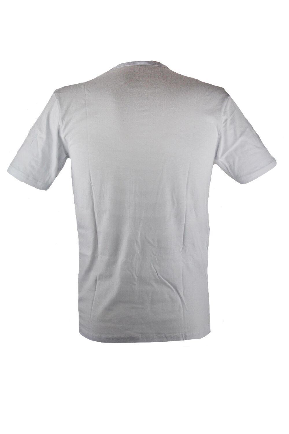 T-shirt da uomo in cotone A-style bianco