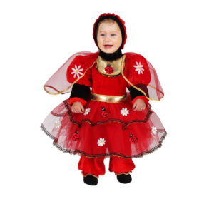 Costume carnevale neonata coccinella baby