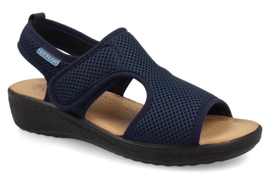 Sandali da donna Fly Flot allacciatura a strappo Blu