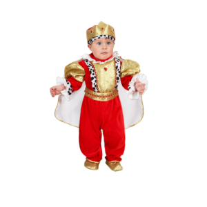 Costume di carnevale neonato piccolo re