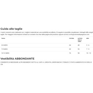 Costume neonato brontolo sette nani