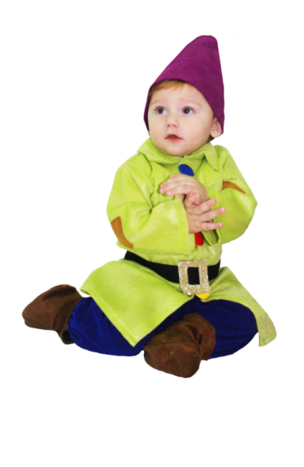 Costume carnevale neonato Cucciolo sette nani