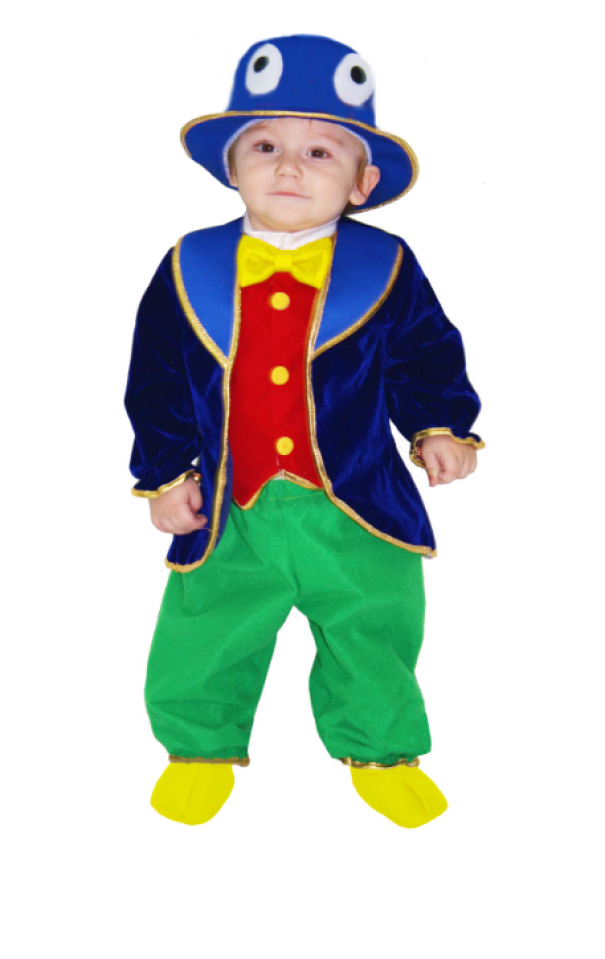 Costume carnevale neonato Grillo parlante Pinocchio