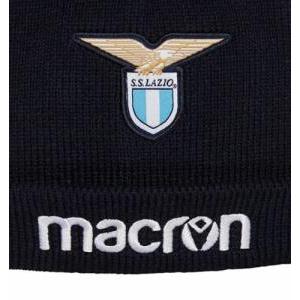 Cappello zuccotto  per lazio junior blu con risvolto