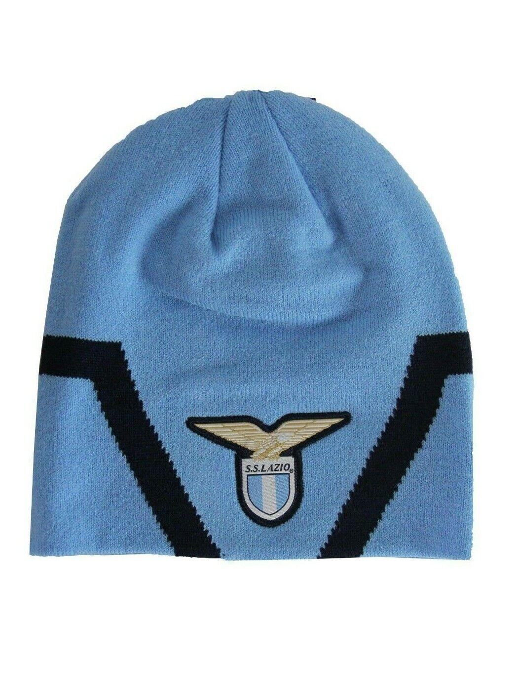 Zuccotto cappello per Lazio con stemma in cotone