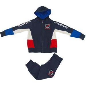 Tuta  full zip con cappuccio bambino