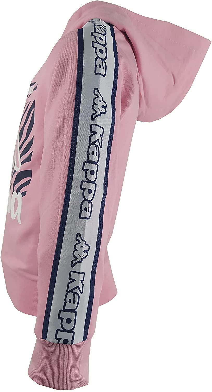 Tuta Robe di Kappa Bambina con cappuccio garzata rosa