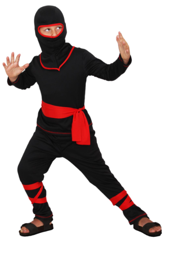 Costume carnevale da bambino Ninja