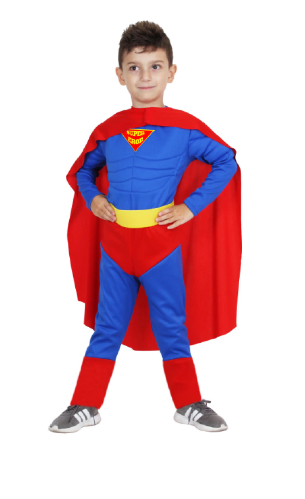 pegasus ab carnevale superman in busta superman