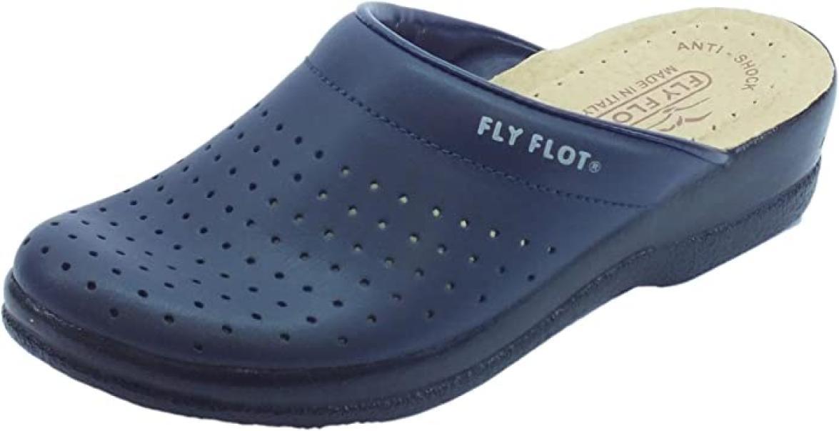 Ciabatte sanitarie da uomo Fly Flot blu