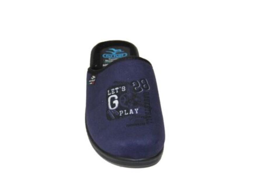 Pantofole da ragazzo Fly Flot blu