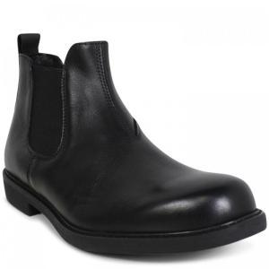 Stivale peter heart 871. stivaletto uomo in pelle nero