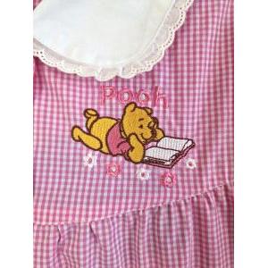 Grembiule asilo da bambina winnie the pooh disney rosa