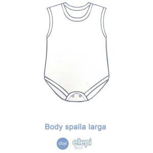 Body n.sm bianco cot. bianco