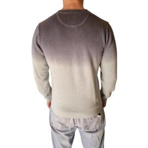 Maglione scollo a v in cotone  uomo