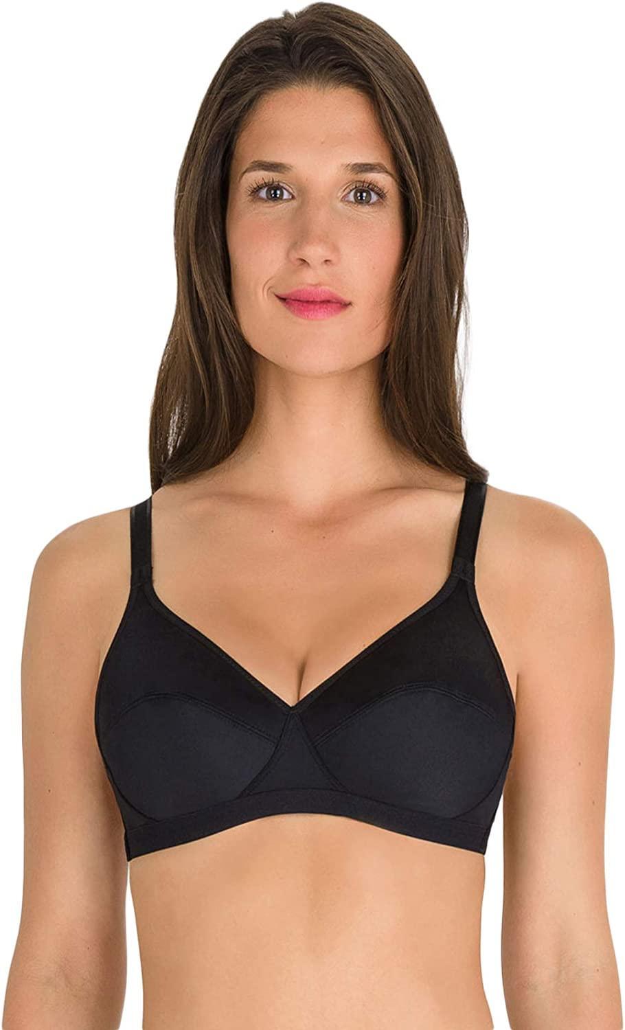 Reggiseno Playtex basic.Senza ferretto,P05FG,nero,coppa C