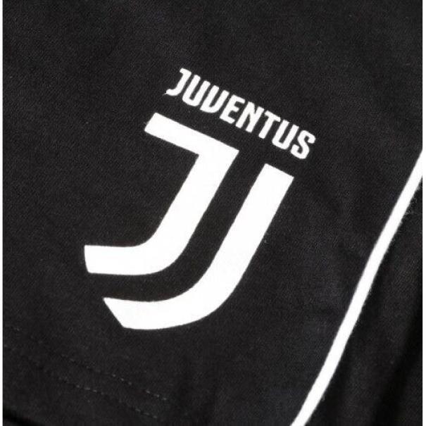 Pigiama da bambino Juventus JU15077 estivo nero