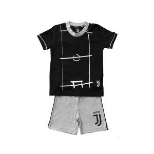 Pigiama da bambino juventus ju16053 estivo nero