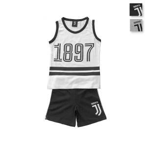 Pigiama da bambino juventus bianco ju16054