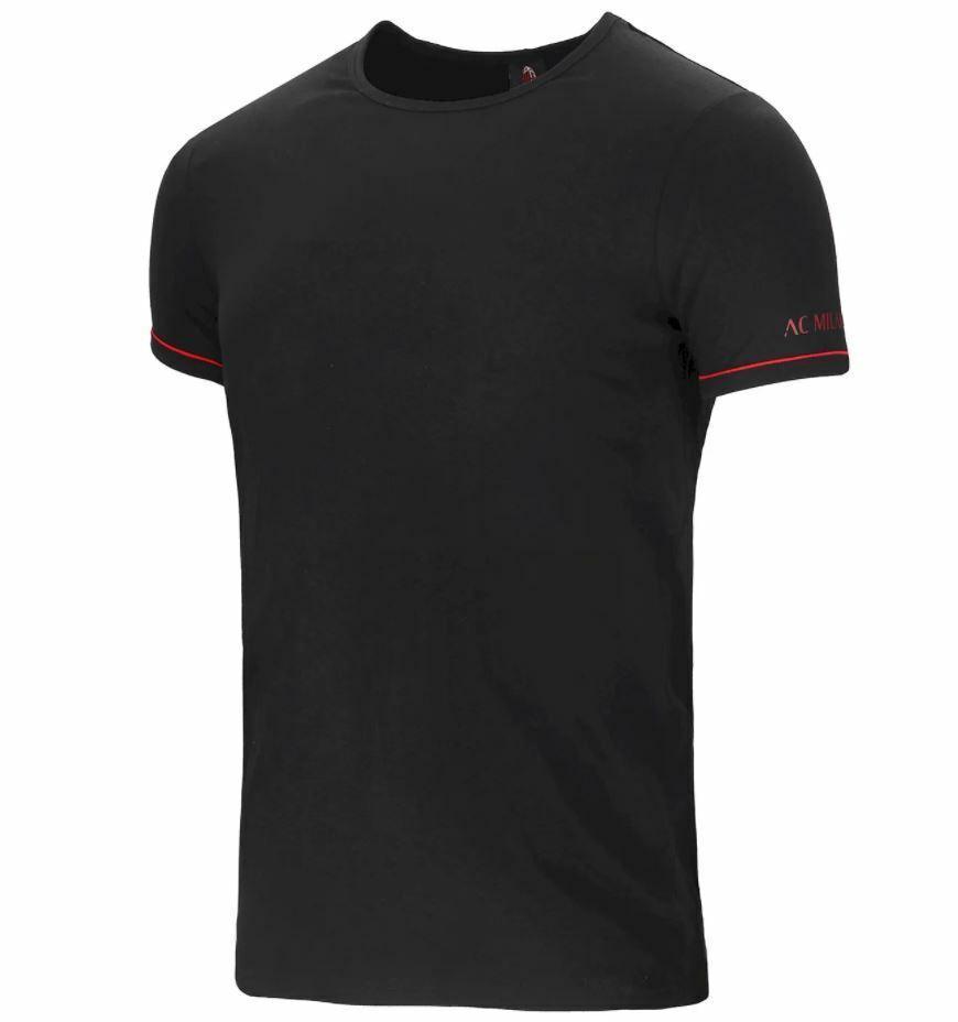 Completo intimo AC Milan uomo t-Shirt e slip nero