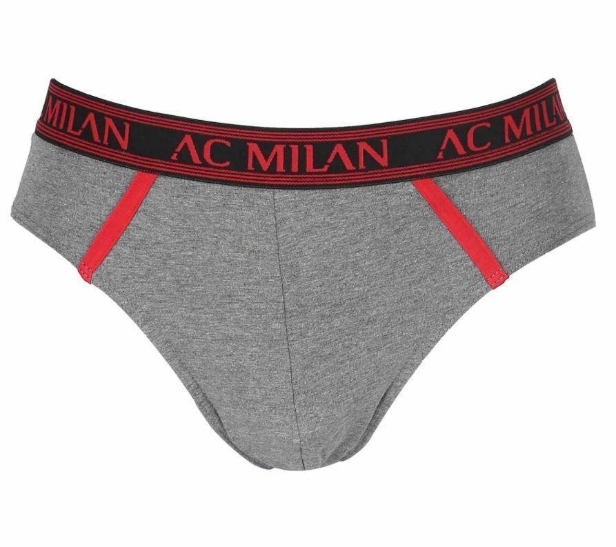 Completo intimo AC Milan uomo t-Shirt e slip nero