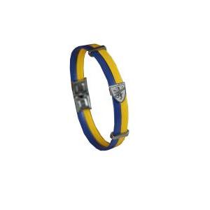 Bracciale frosinone calcio adulto con stemma e scatola