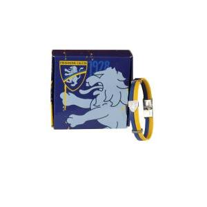 Bracciale frosinone calcio adulto con stemma e scatola