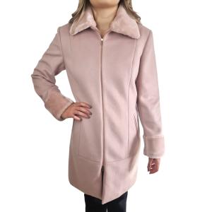 Cappotto donna  modello calleto rosa