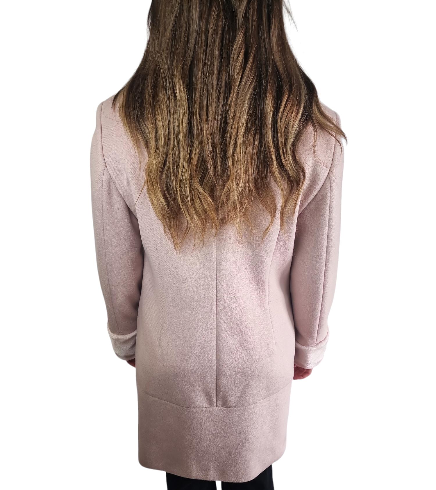 Cappotto donna Edas modello Calleto rosa