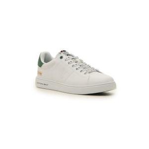 Sneakers cotton belt gtz. uomo bianca e verde