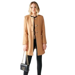 Cappotto donna  camel