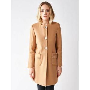 Cappotto donna  camel