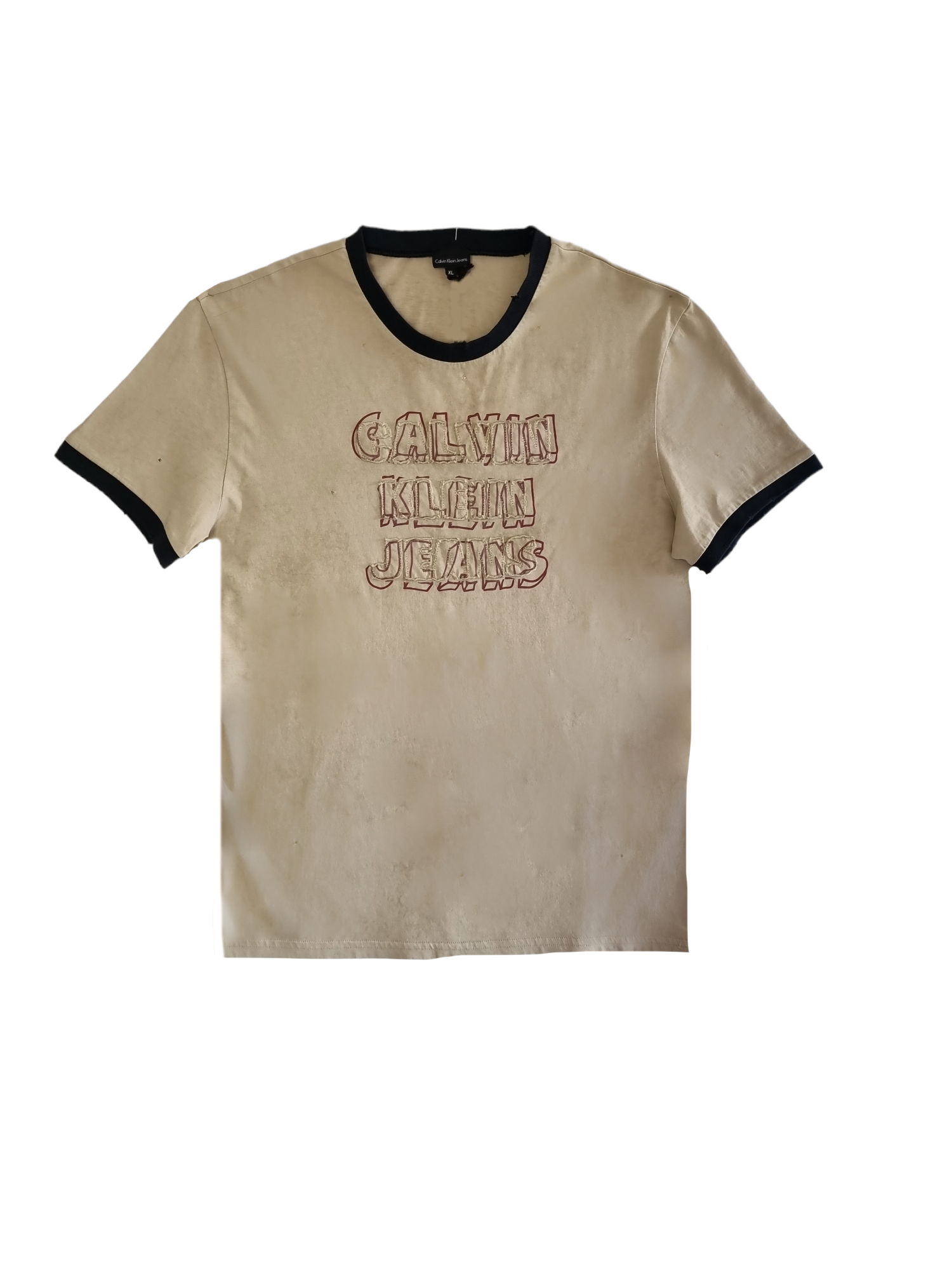 T-shirt in cotone da uomo Calvin Klein 