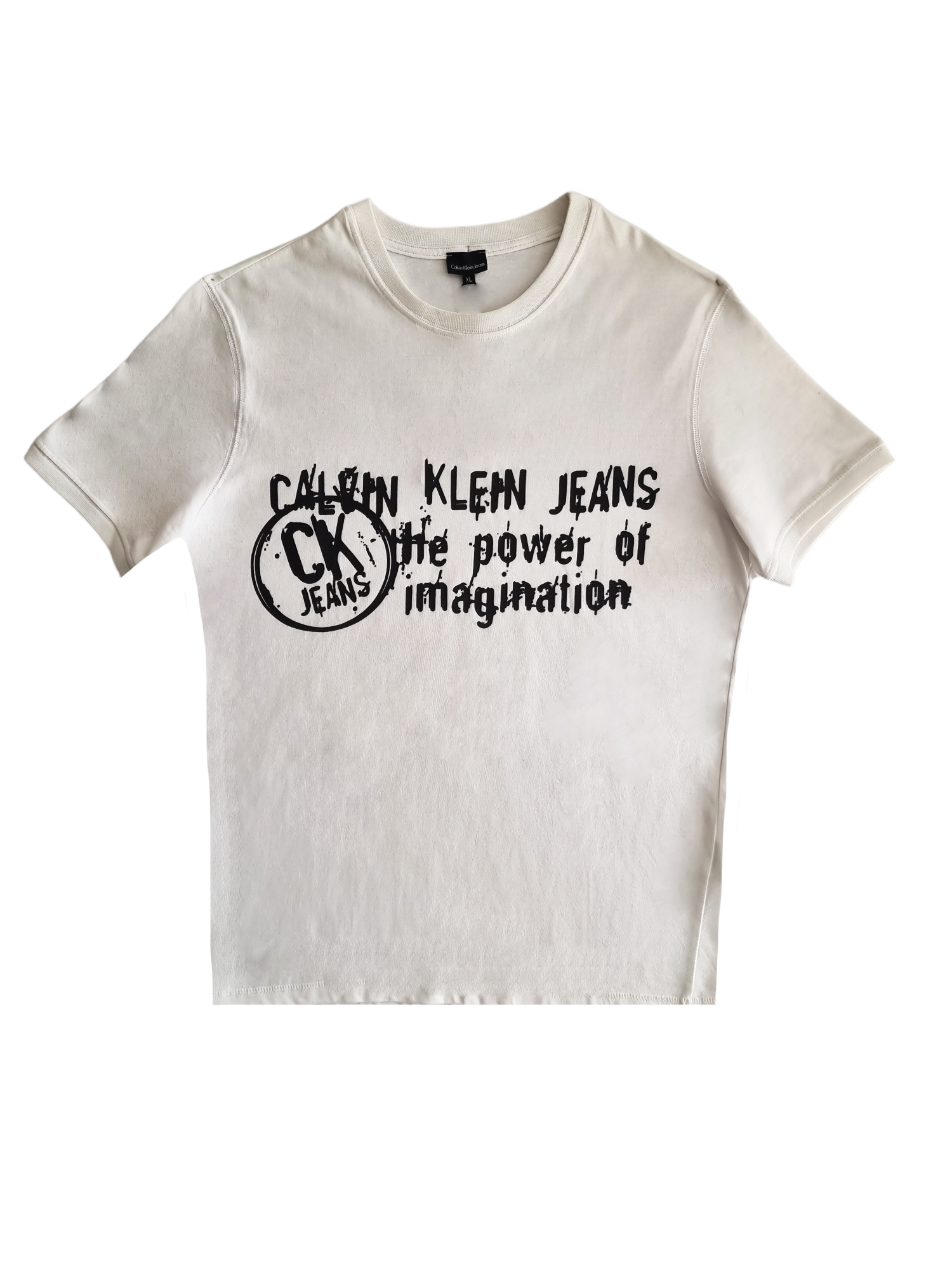 T-shirt in cotone da uomo Calvin Klein 