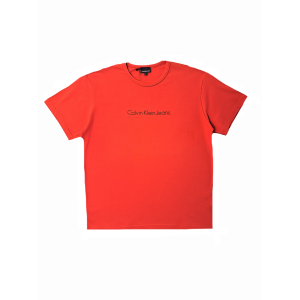 T-shirt basic in cotone elasticizzato da uomo