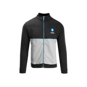 Tuta ssc napoli homewear ragazzo bambino felpata nero