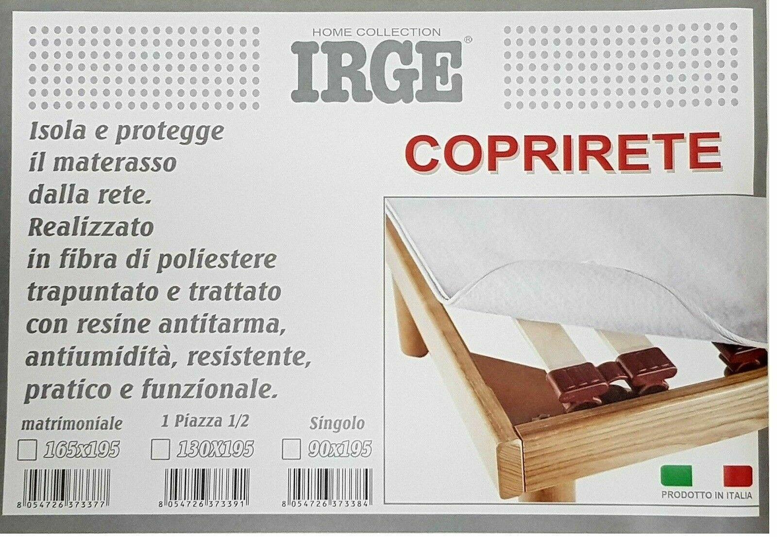 irge coprirete feltro 1p trapuntato tnt bianco