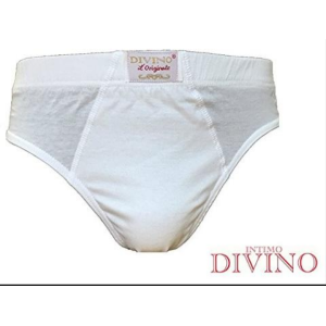 Slip classico uomo jersey bianco