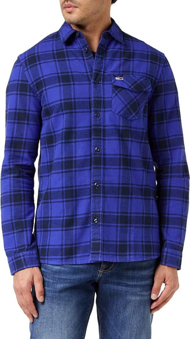 Camicia in flanella Tommy Jeans da uomo 