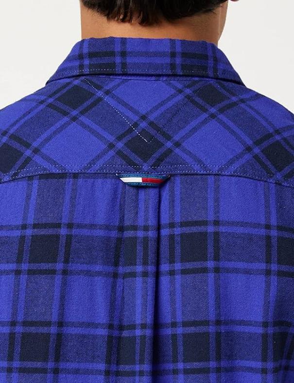 Camicia in flanella Tommy Jeans da uomo 