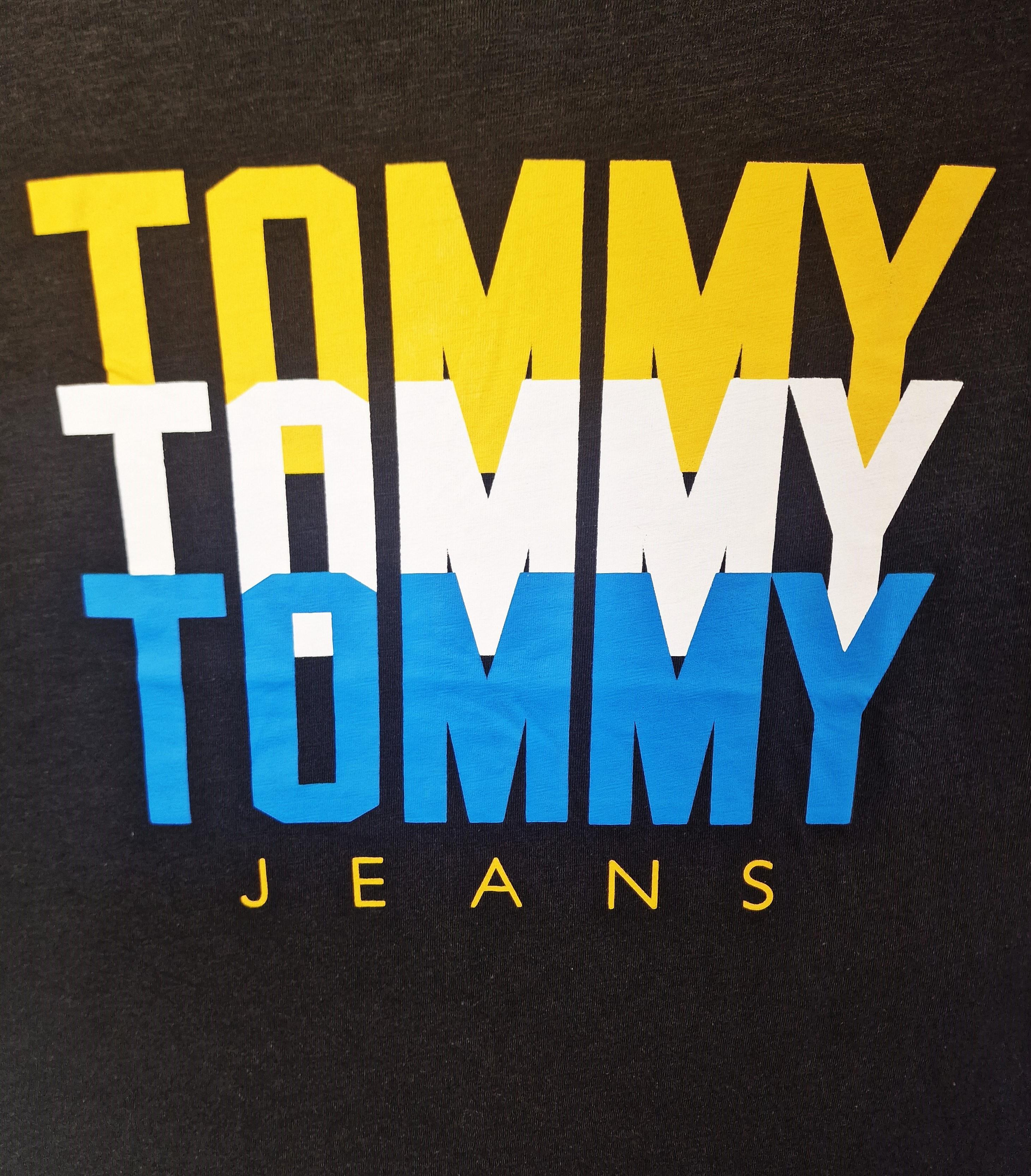 T-shirt in cotone Tommy Jeans uomo