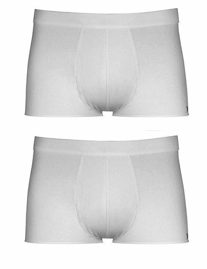 Boxer Panty Fila in cotone da uomo bi-pack bianco  ufeff