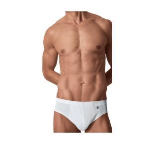 Slip  in cotone da uomo bi-pack bianco