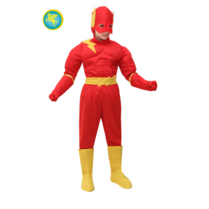 Costume carnevale bambino flash supereroe