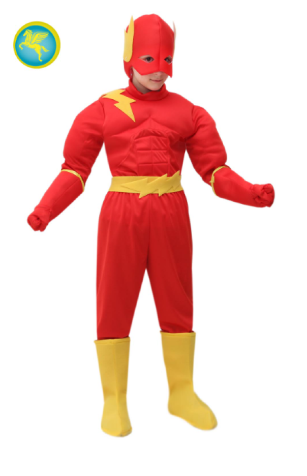 Costume carnevale bambino Flash supereroe